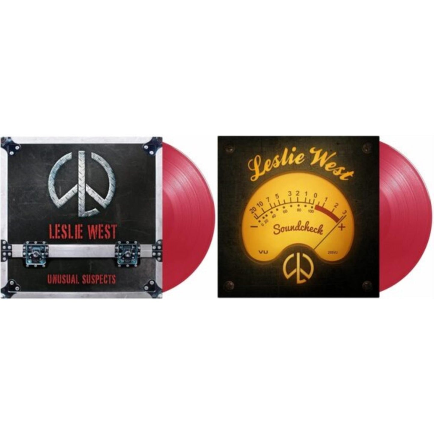 Unusual Suspects (Transparent Red LP Vinyl) & Soundcheck (Red LP Vinyl)