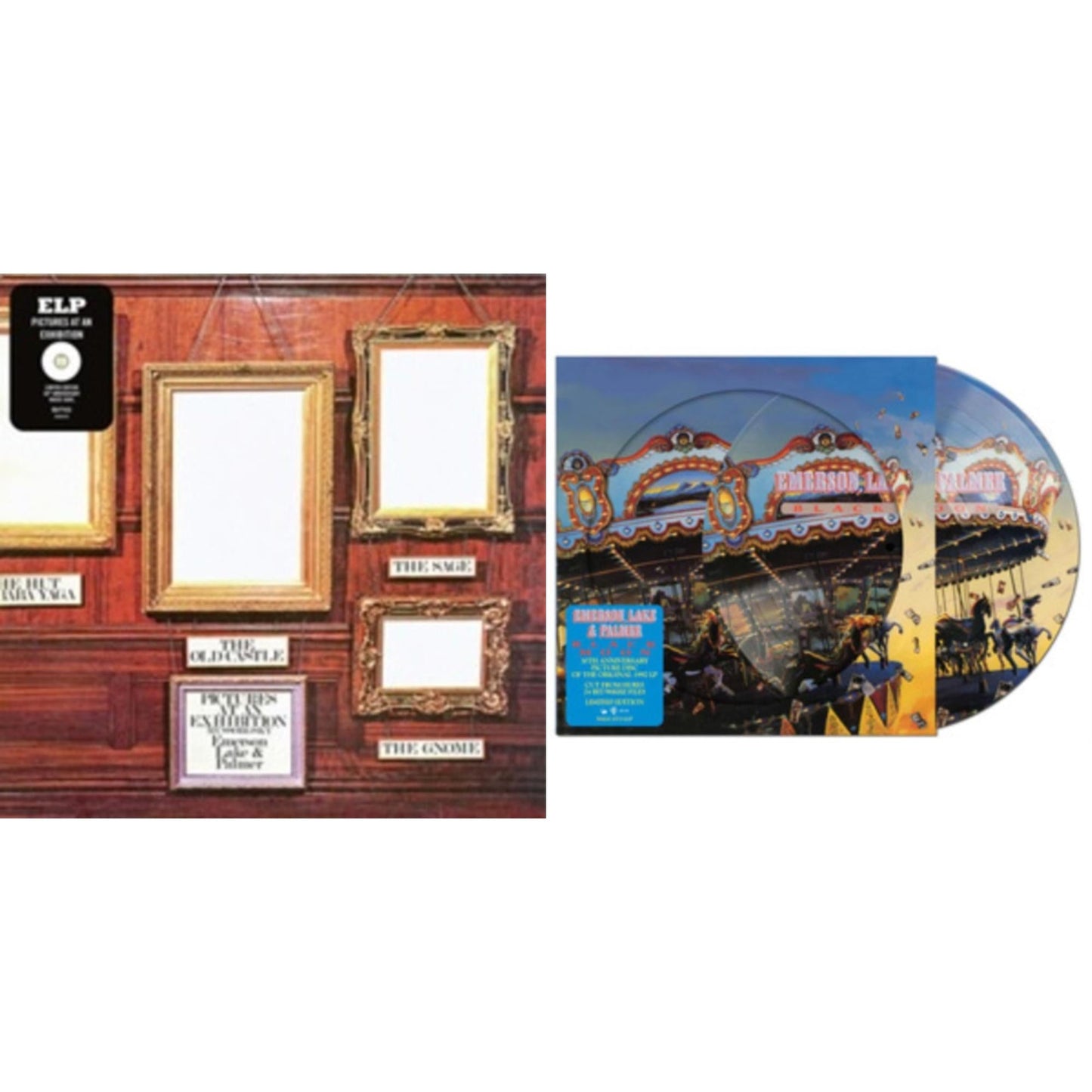 Pictures At An Exhibition (White LP Vinyl) & Black Moon