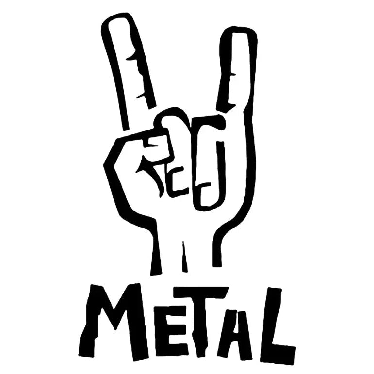 LYKX Heavy Metal Bass Riot – Electric Guitar Rock Car Sticker for Autos, Bikes, and Outlaws - Premium sticker from dsers - Just $15.66! Shop now at Lizard Vigilante