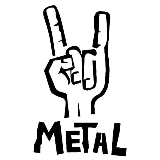 LYKX Heavy Metal Bass Riot – Electric Guitar Rock Car Sticker for Autos, Bikes, and Outlaws - Premium sticker from dsers - Just $15.66! Shop now at Lizard Vigilante