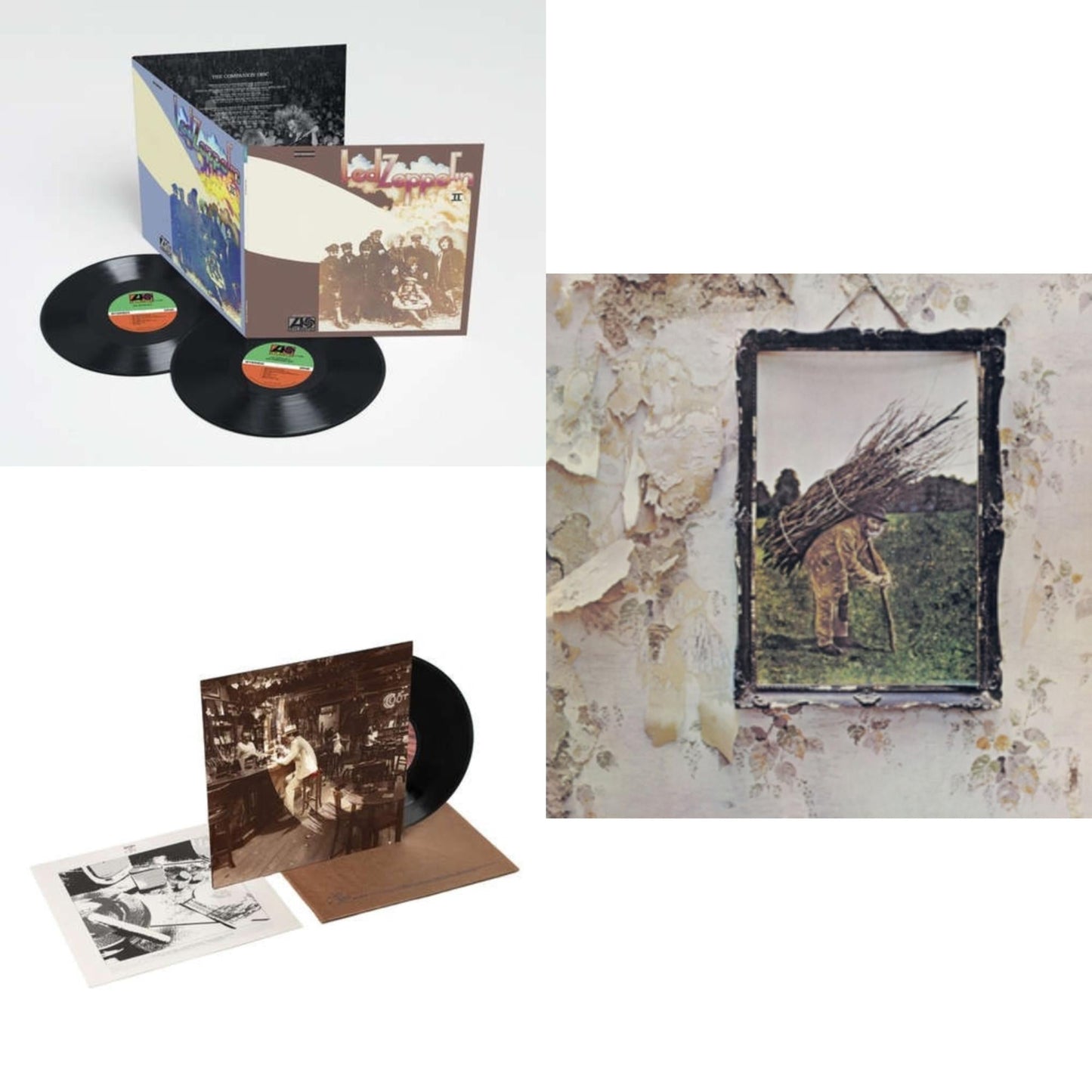 Led Zeppelin Ii (Deluxe Remastered/2LP/180) & In Through The Out Door & Led Zeppelin Iv