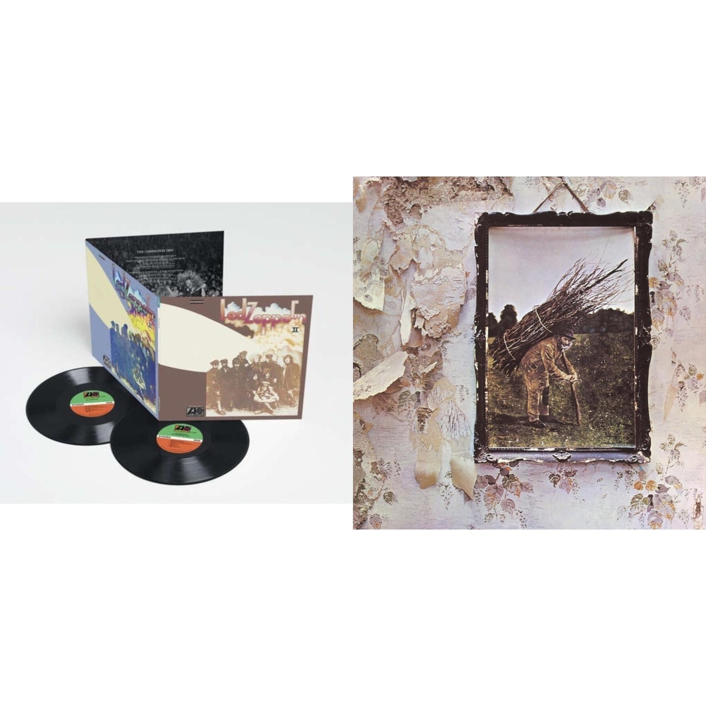 Led Zeppelin Ii (Deluxe Remastered/2LP/180) & Led Zeppelin Iv (Clear LP Vinyl/180G) (Atl75)