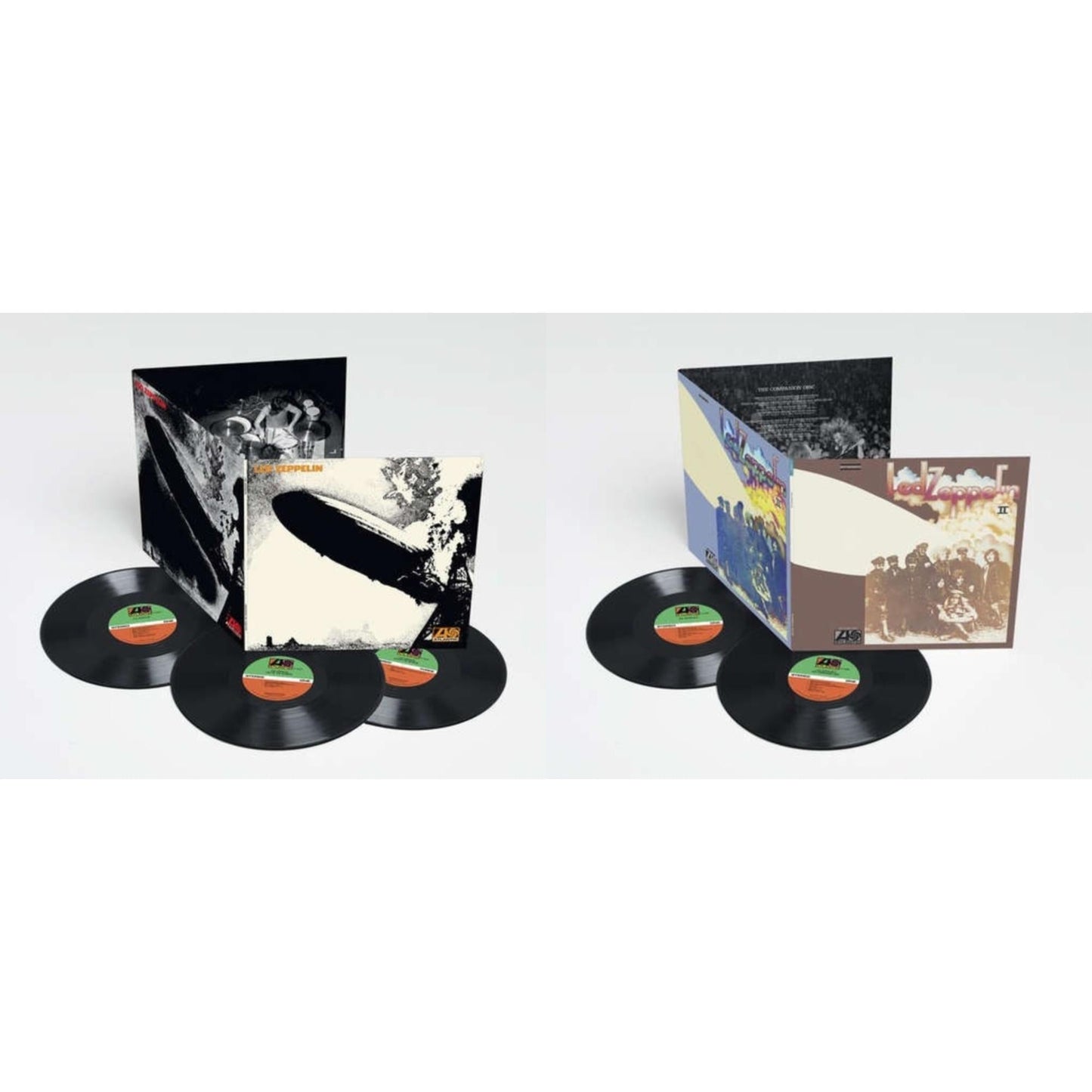Led Zeppelin Ii (Deluxe Remastered/2LP/180) & Led Zeppelin I (Deluxe 3LP/180G)