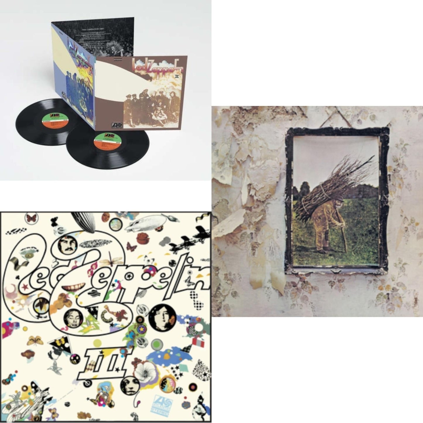 Led Zeppelin Ii (Deluxe Remastered/2LP/180) & Led Zeppelin Iii (Remastered Original/180G) & Led Zeppelin Iv