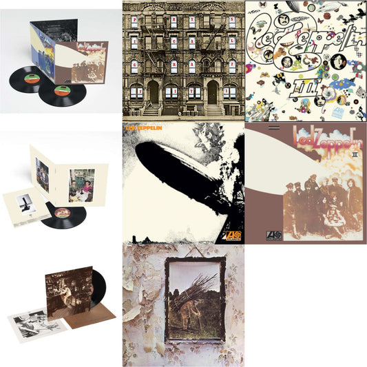Led Zeppelin - Led Zeppelin Ii (Deluxe Remastered/2LP/180) & In Through The Out Door & Led Zeppelin Iii (Remastered Original/180G) & Physical Graffiti (2015 Remaster) & Presence & Led Zeppelin Ii (180G/Remastered) & Led Zeppelin I (180G/Remastered) &