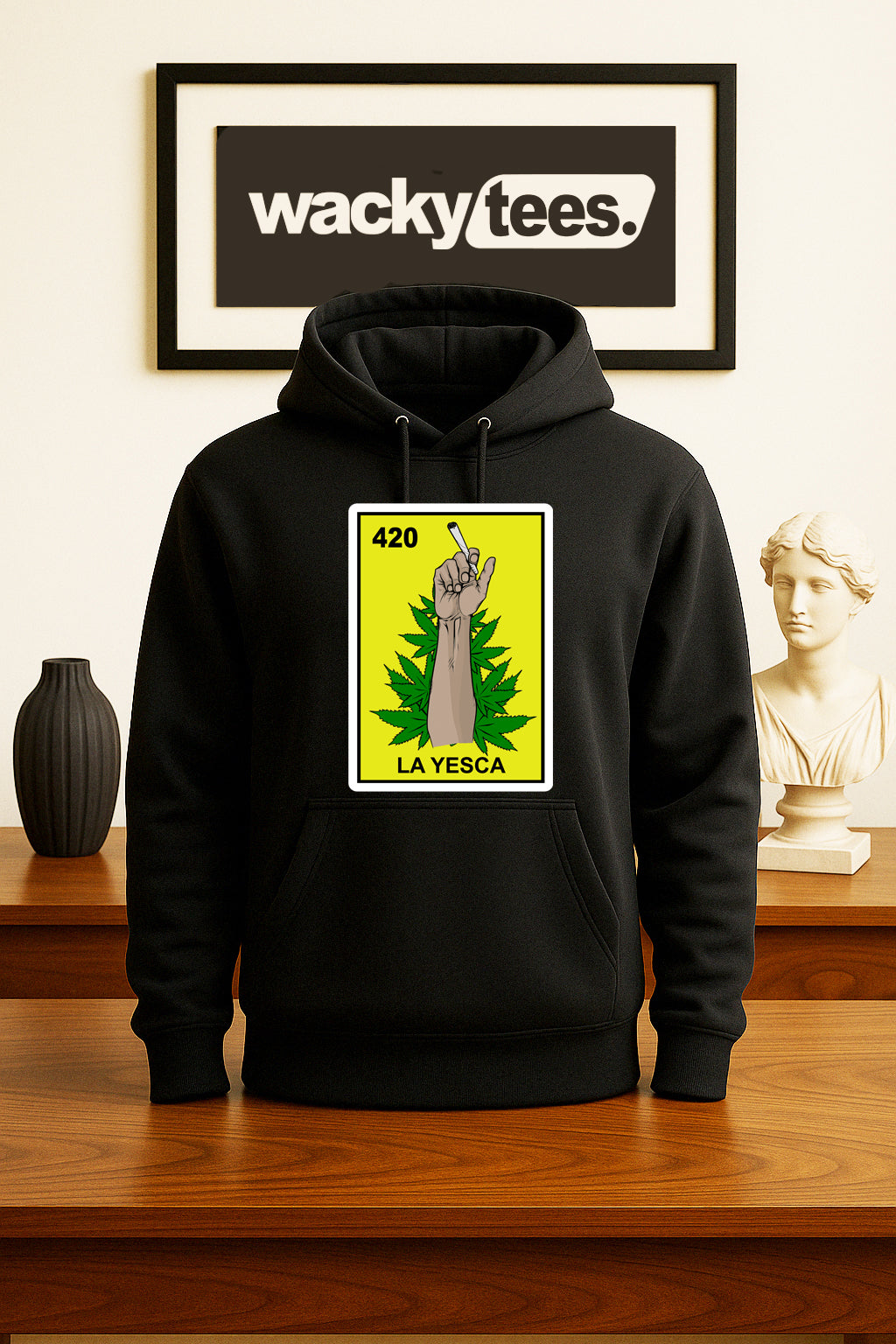 La Yesca Loteria The Marijuana Mexican Bingo Graphic Tee Shirt