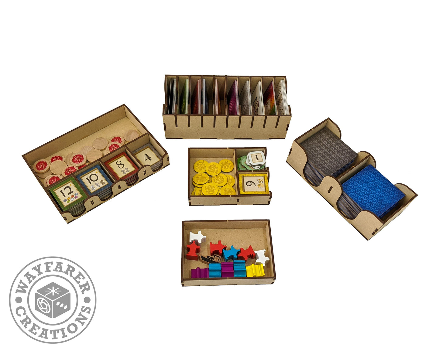 Lanterns Board Game Organizer Insert