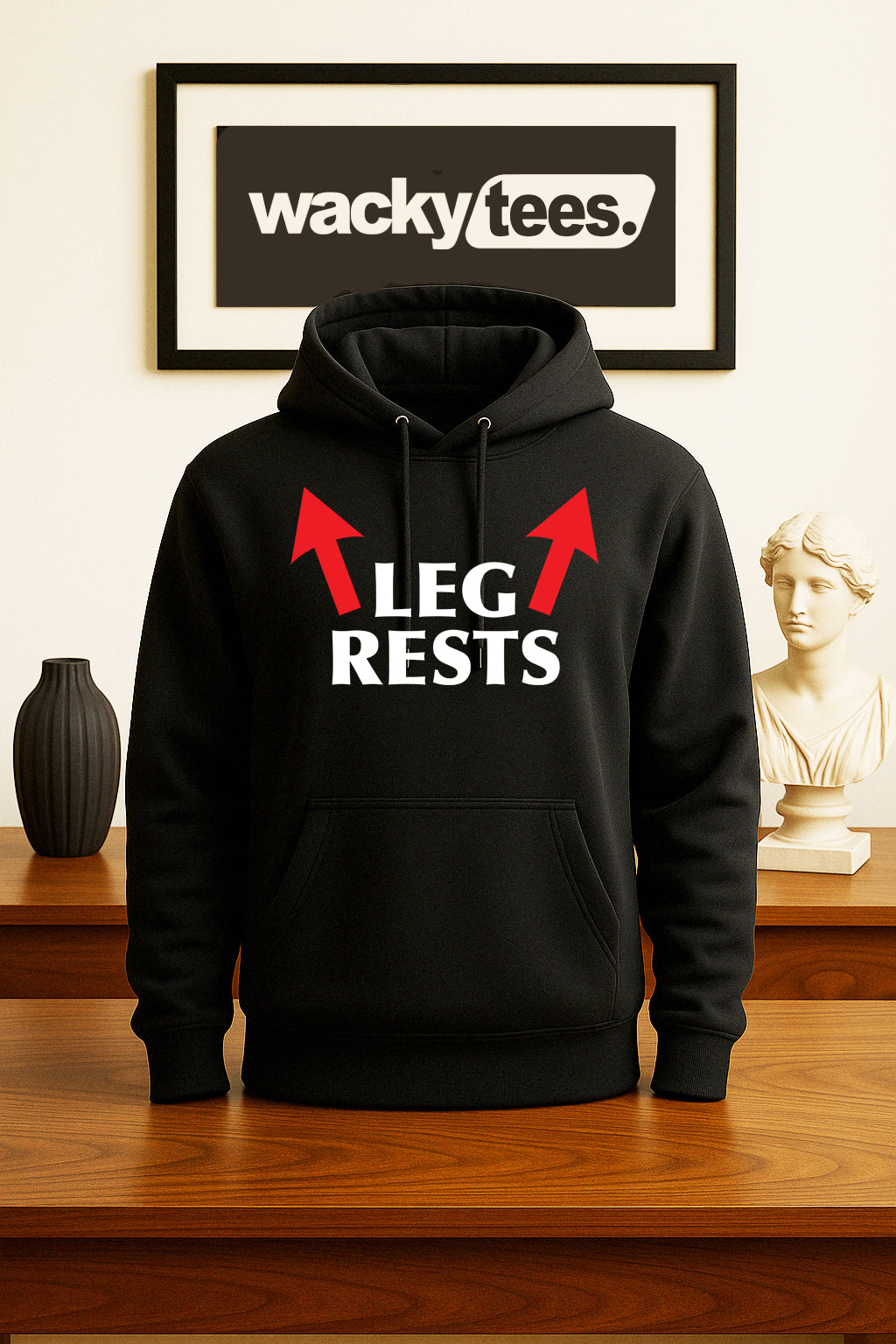 Leg Rests Arrows Funny Adult Humor Graphic Tee Shirt