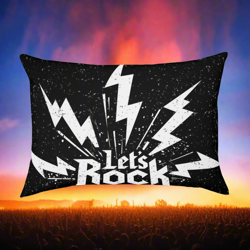 Let's Rock Cushion - Lizard Vigilante