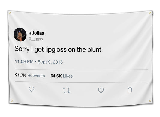 Lip Gloss on the Blunt