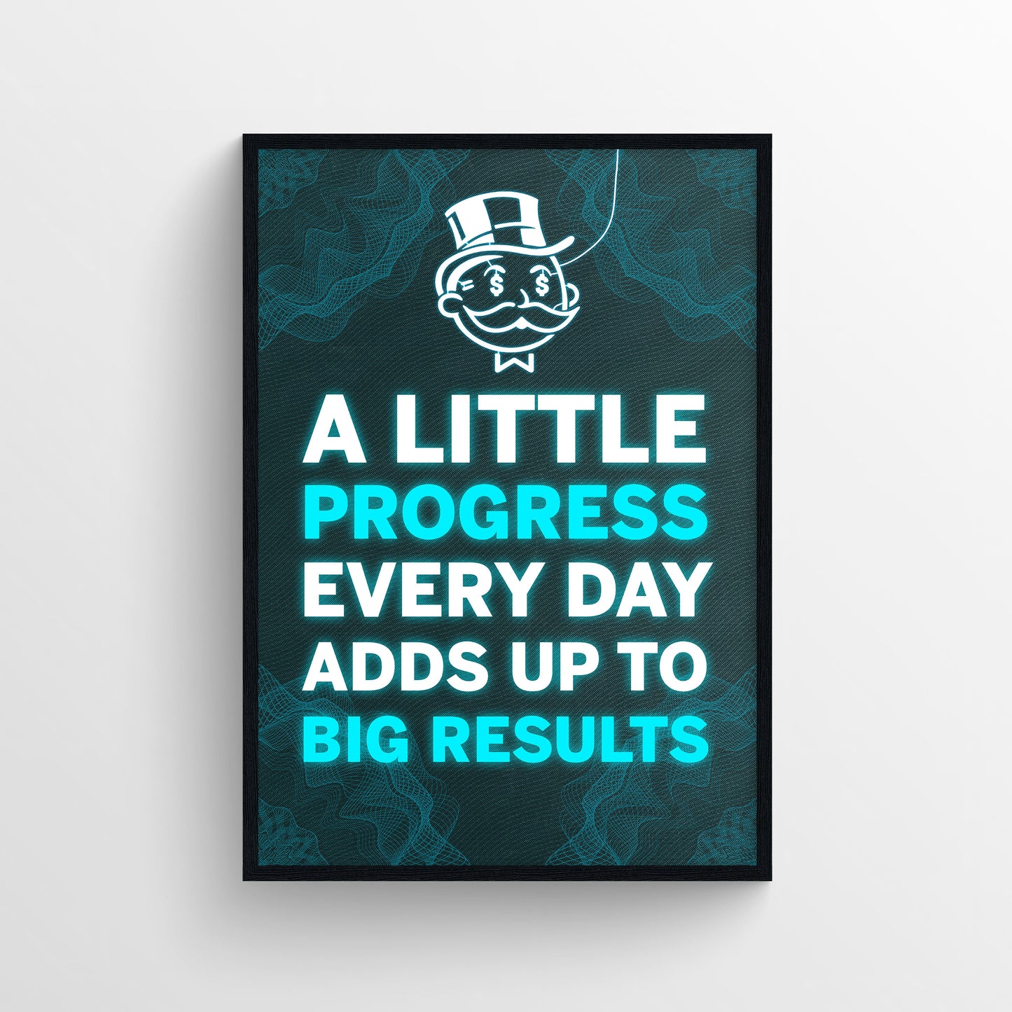 Little Progress Big Results Poster