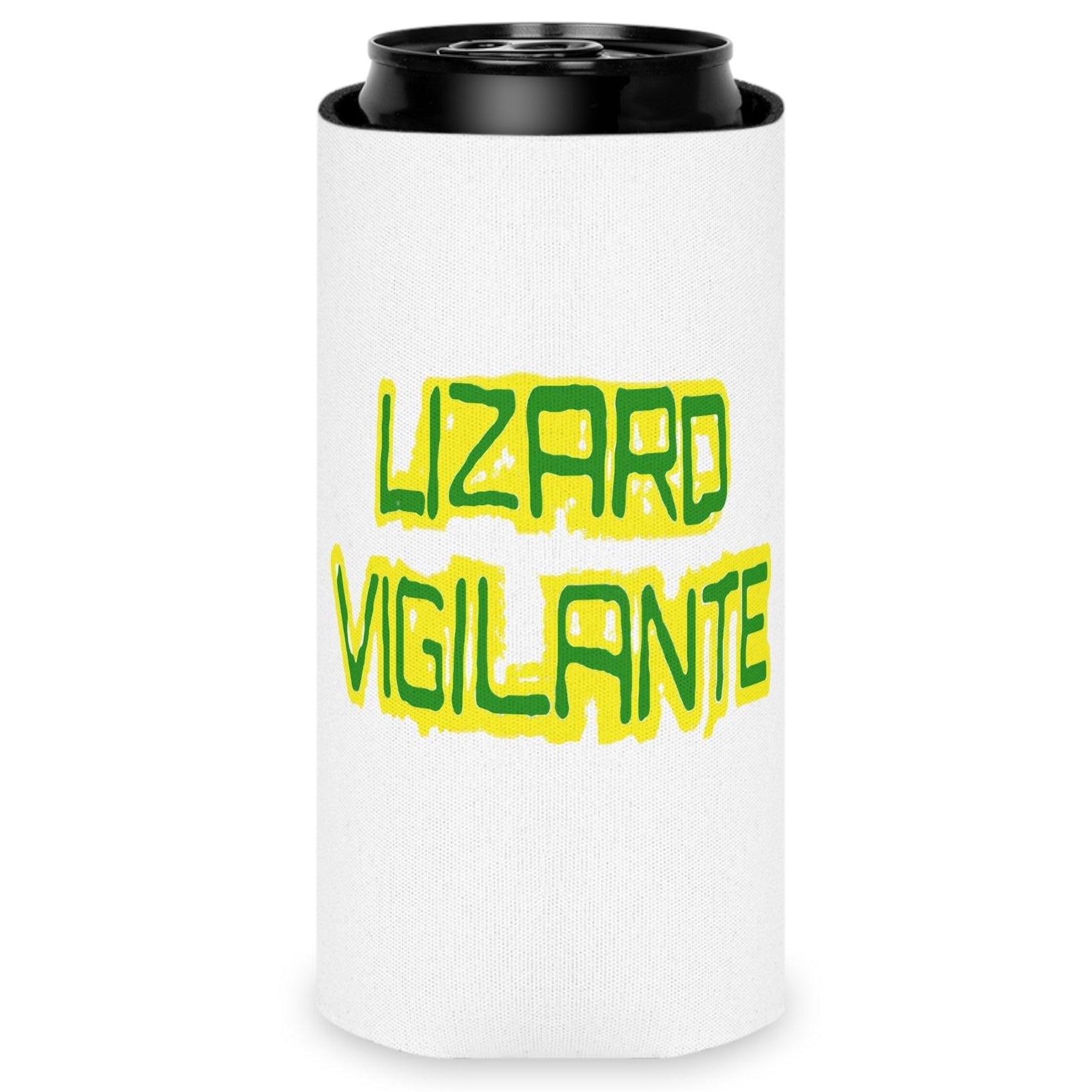 Lizard Vigilante Can Cooler - Lizard Vigilante