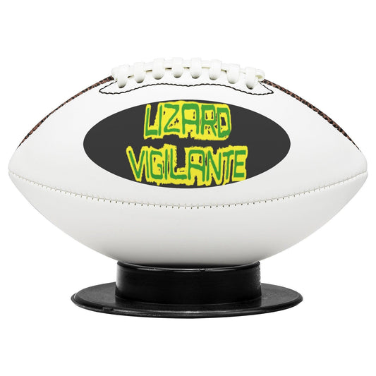 Lizard Vigilante MiniBalls - American Footballs with an All-American Logoo - Lizard Vigilante