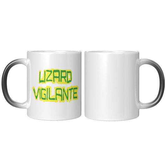 Lizard Vigilante's 11oz Magic Mug - Lizard Vigilante