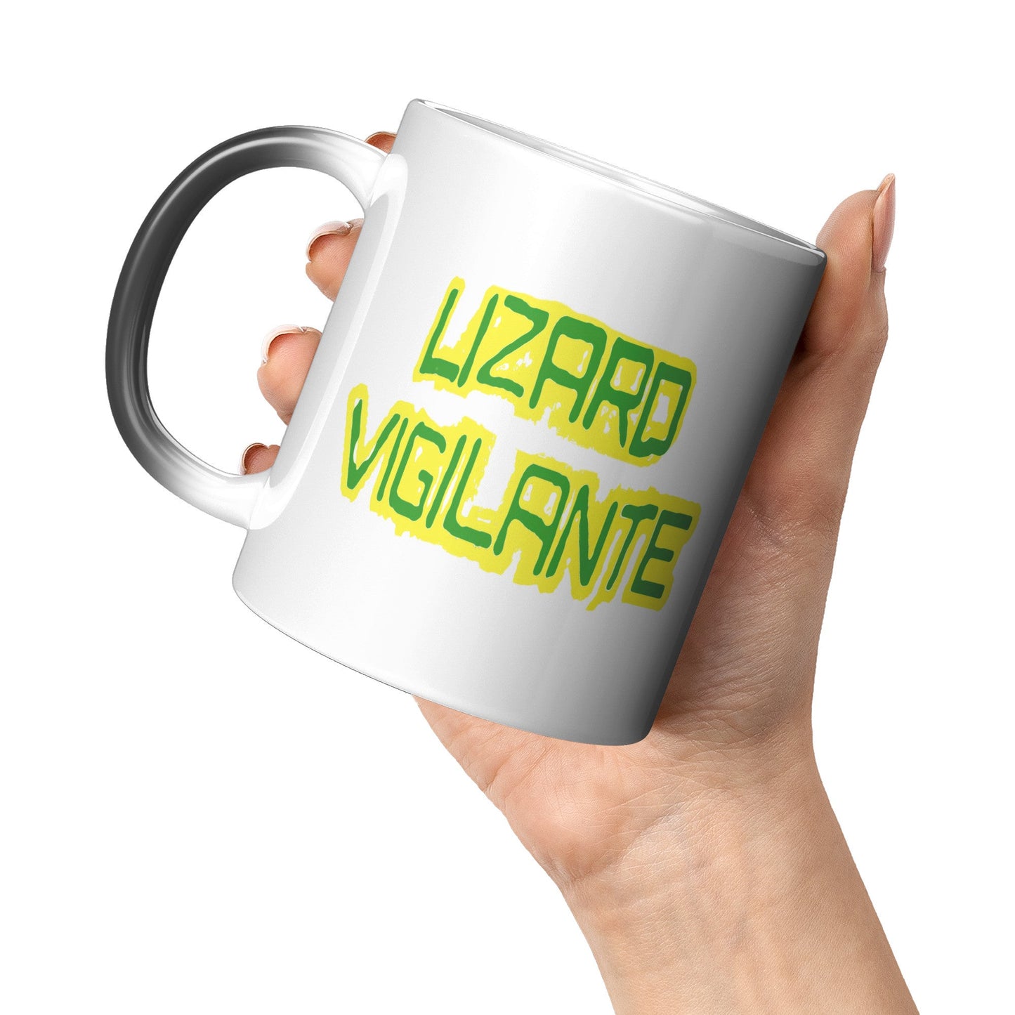 Lizard Vigilante's 11oz Magic Mug - Lizard Vigilante