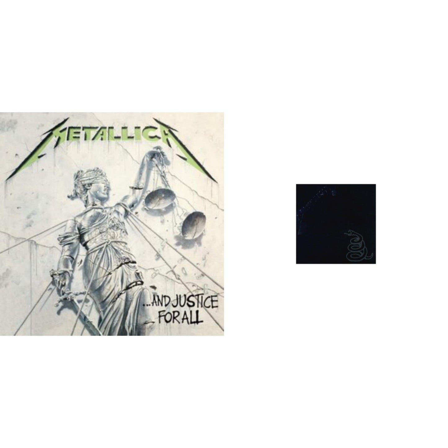 Metallica - Metallica (Remastered/2LP) & And Justice For All (Remastered)