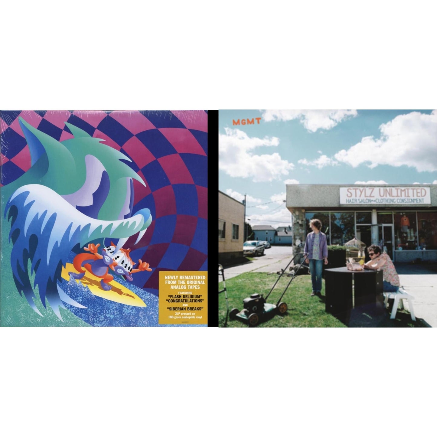 Congratulations (2LP/180G) & Mgmt (180G/Dl Card)