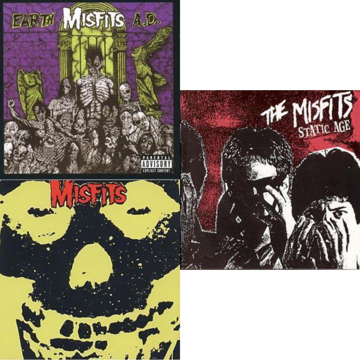 Misfits - Collection & Earth A.D. / Die Die My Darling & Static Age - CD Bundle