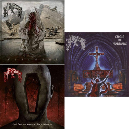 Fracmont (Red & White Black Splatter LP Vinyl/Limited Edition/Poster/Gatefold Jacket) & Fatal Grotesque Symbols (White & Red Splatter LP Vinyl/Limited Edition/Poster) & Choir Of Horror