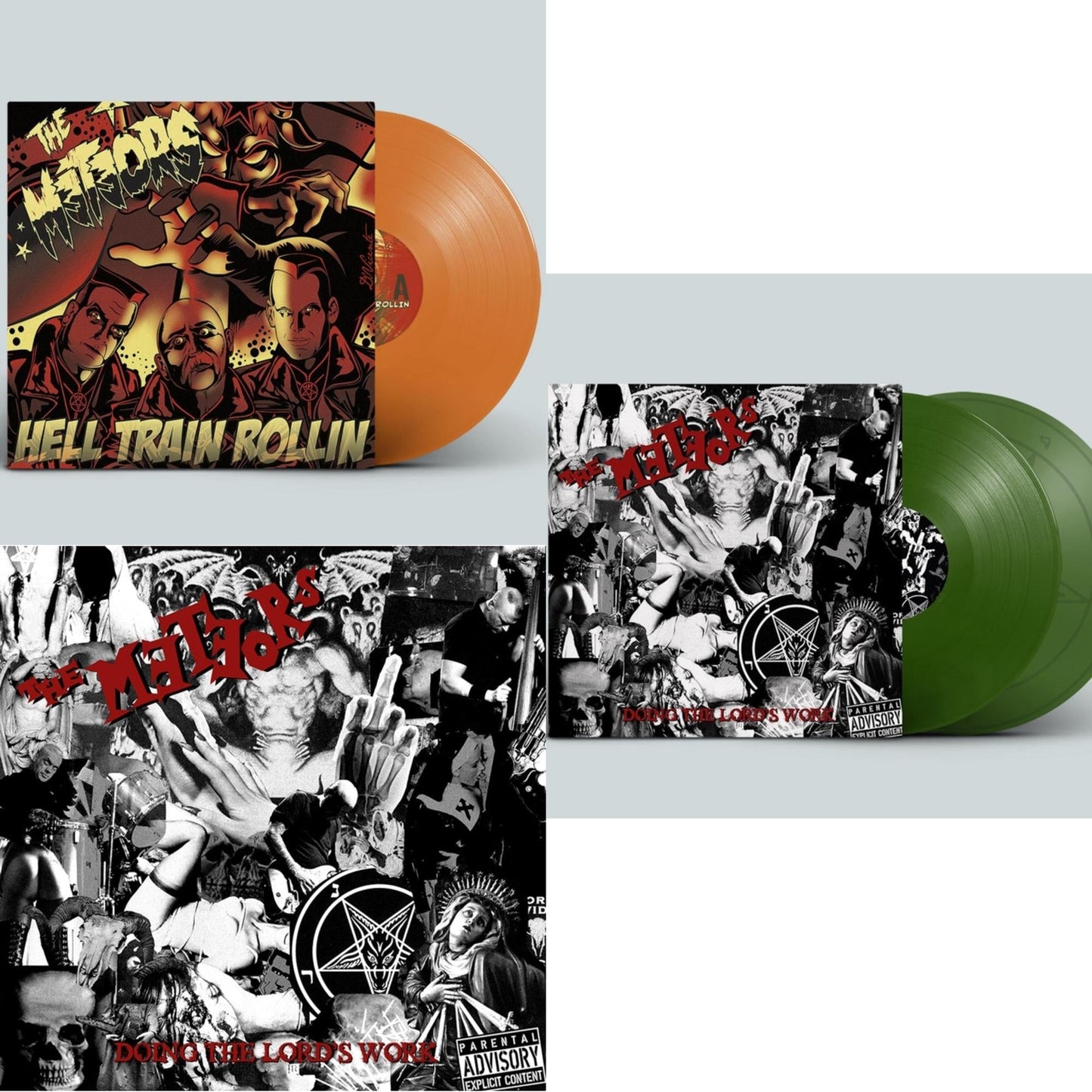 Hell Train Rollin & Doing The Lord's Work & Doing The Lord's Work (Green LP Vinyl)