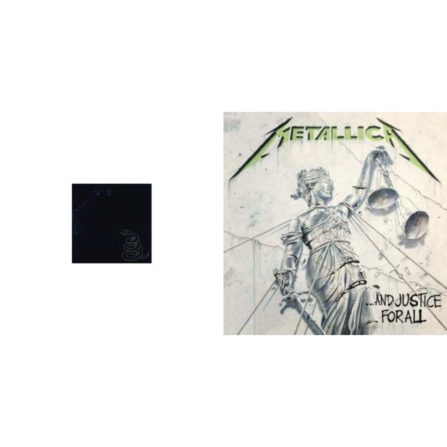 Metallica (Remastered/2LP) & And Justice For All (Remastered)