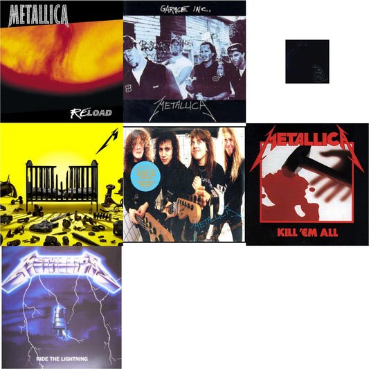 72 Seasons (2LP) & Metallica (Remastered/2LP) & Reload & Garage Inc. & Kill Em All (180G) & Ride The Lightning (180G) & $5.98 Ep: Garage Days Re-Revisited (Remastered)