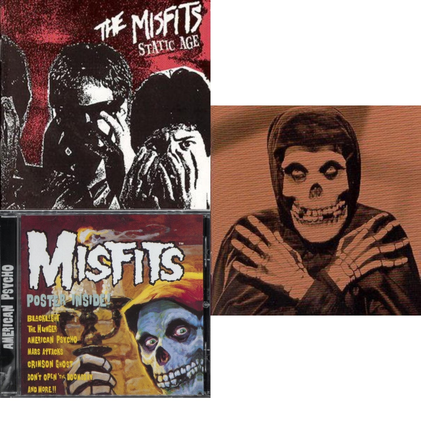 Misfits - Collection Vol.2 & Static Age & American Psycho - CD Bundle