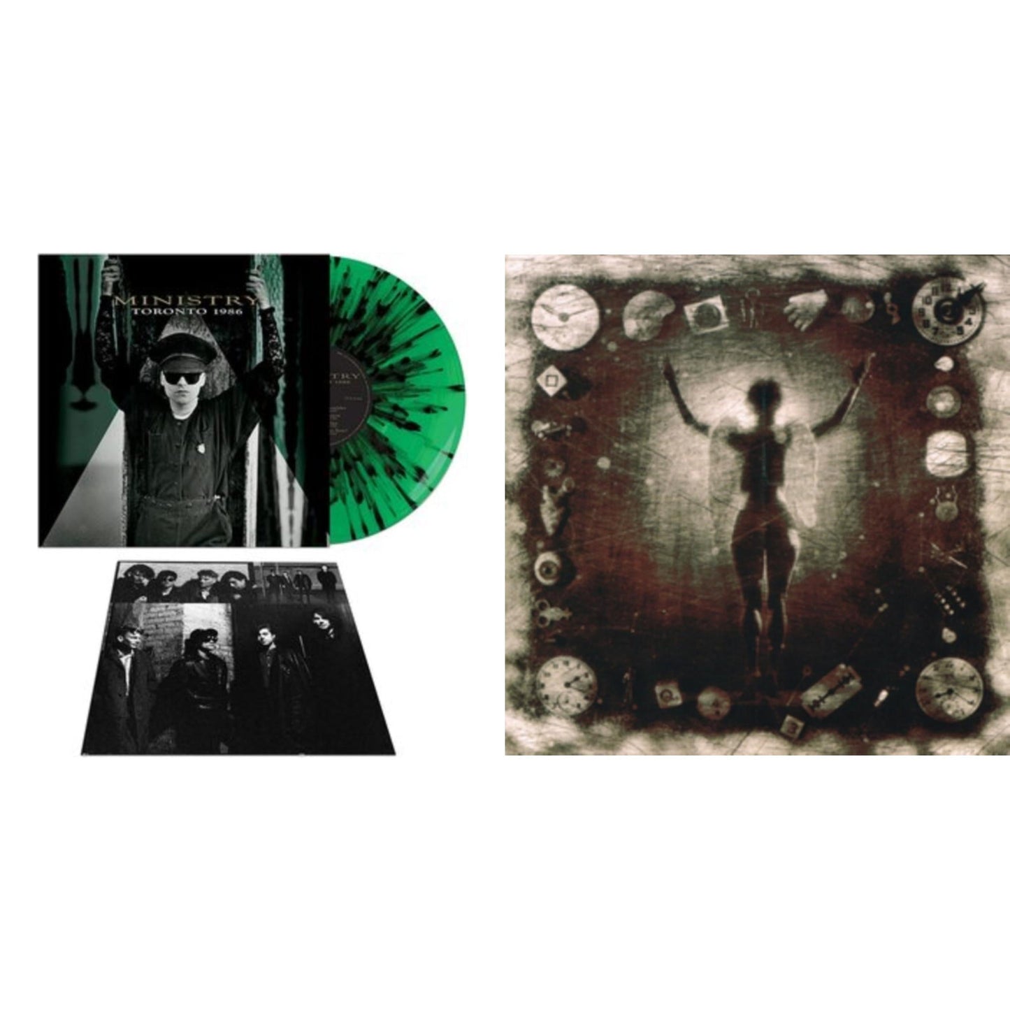 Ministry - Ke*A*H** (Psalm 69) (180G) & Toronto 1986 (Green & Black Splatter LP Vinyl)