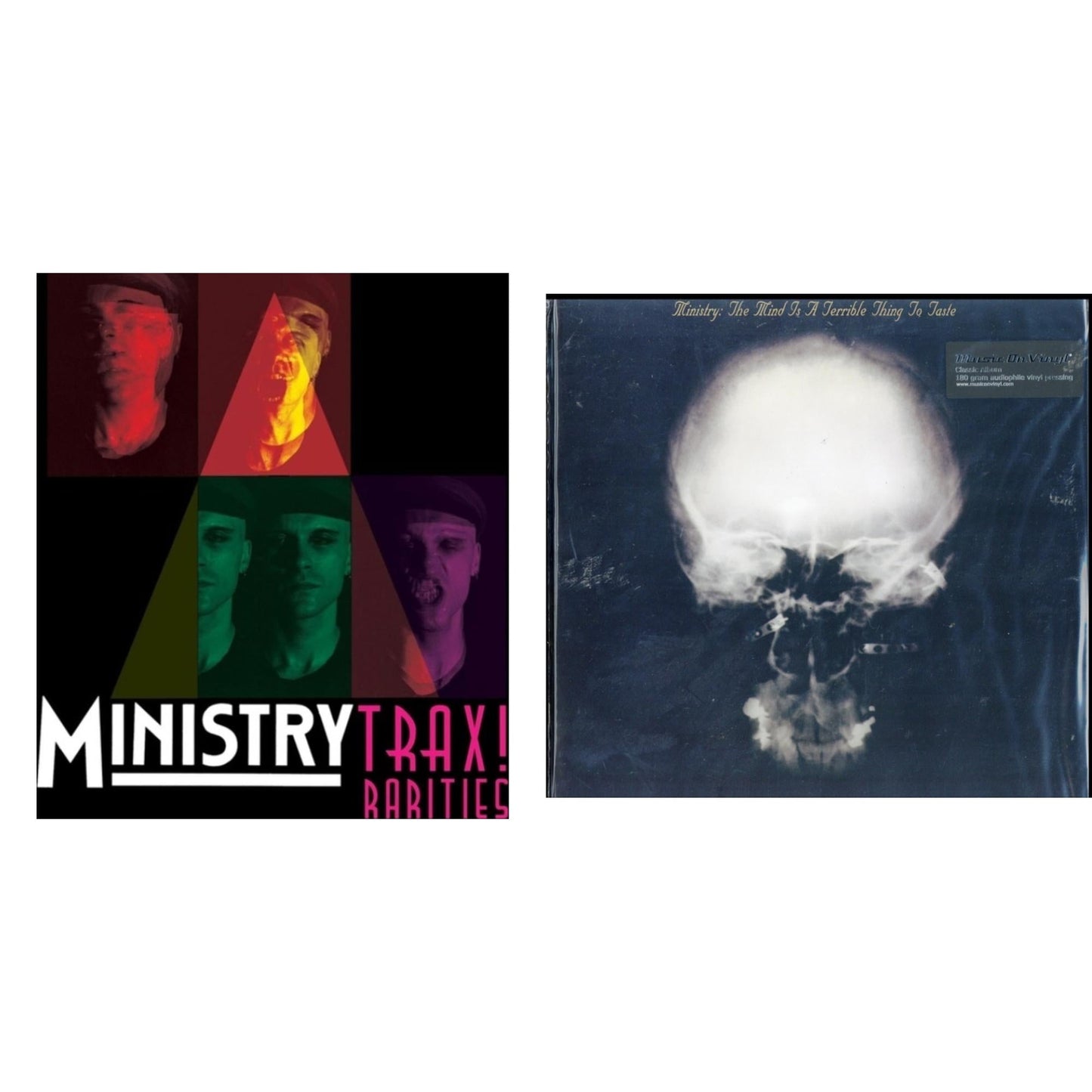 Mind Is A Terrible Thing To Taste (180G) & Trax Rarities (Black/White/Magenta Splatter LP Vinyl)