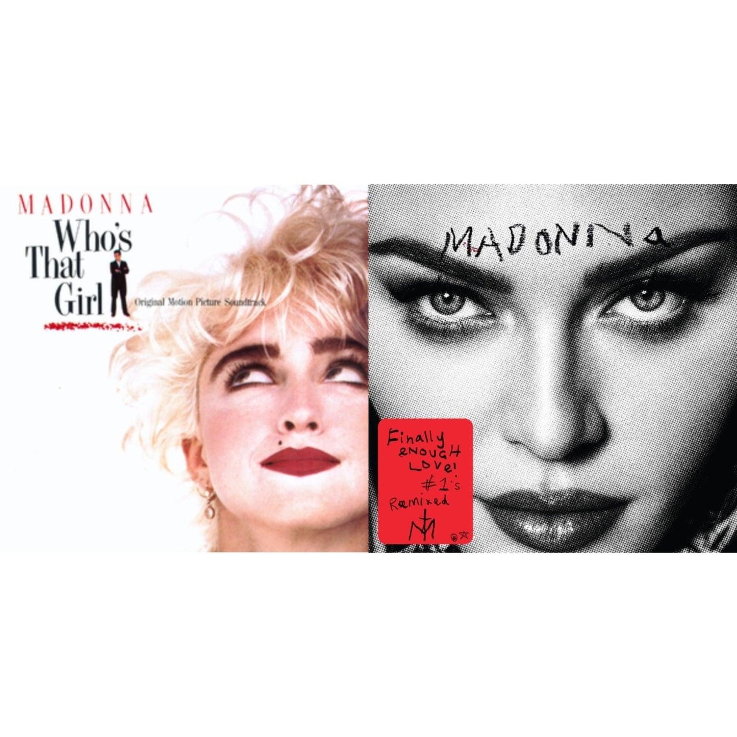 Finally Enough Love (2LP) & Who's That Girl Ost (Back 2 The 80S) (I)