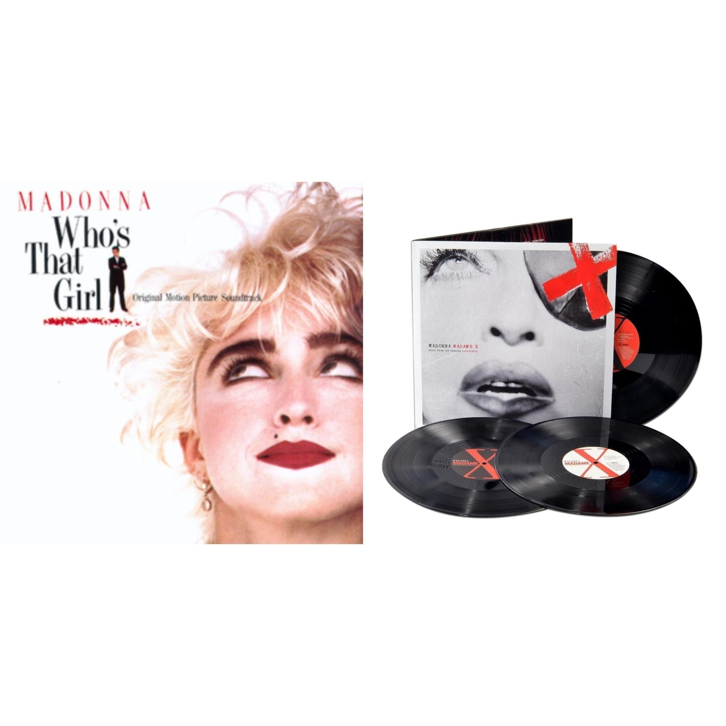 Madonna - Madame X (Live) (3LP) & Who's That Girl Ost (Back 2 The 80S) (I)