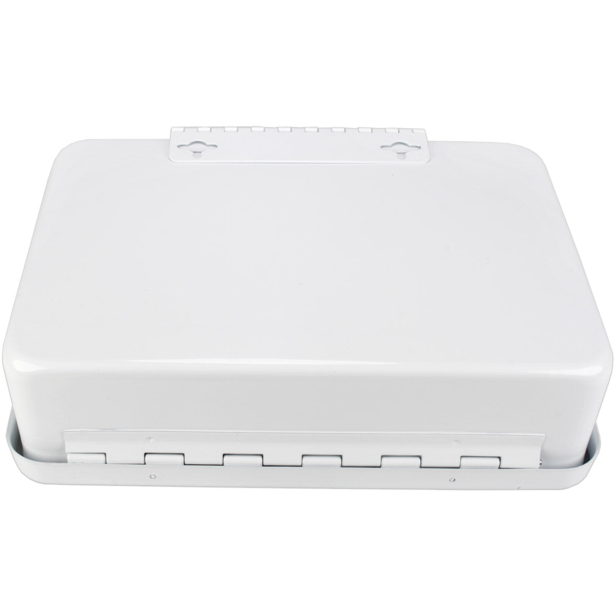 Metal First Aid Case, 16 Unit w/ Gasket - Horizontal - Empty