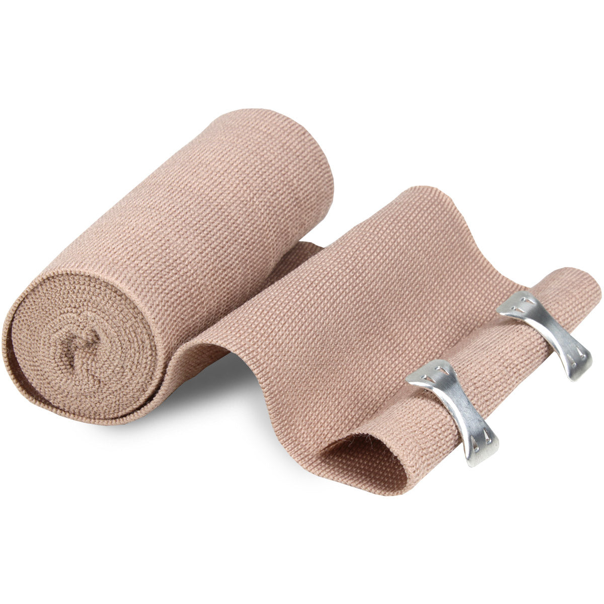 4" x 5 yd Elastic (Ace) Bandage with 2 Fasteners - 1 Each