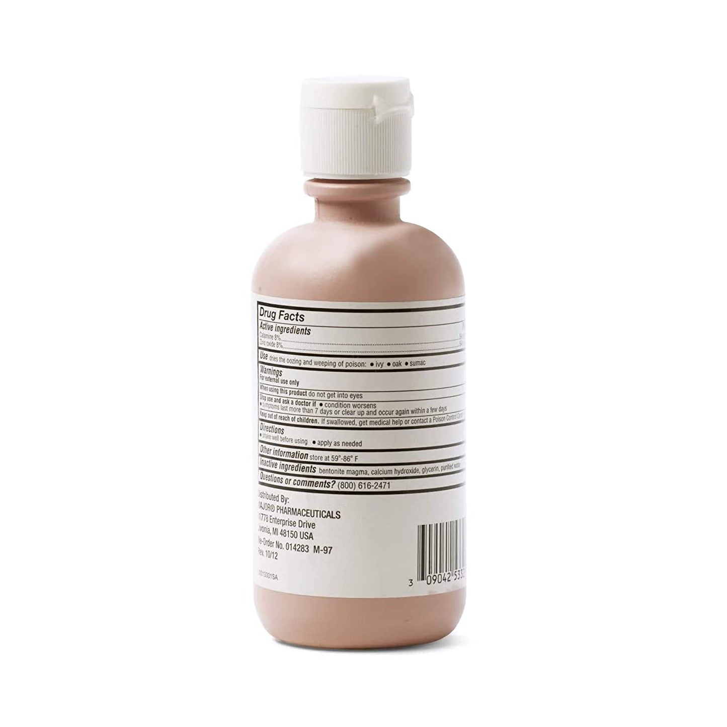 Calamine lotion, 6 oz. plastic bottle, 1 ea.