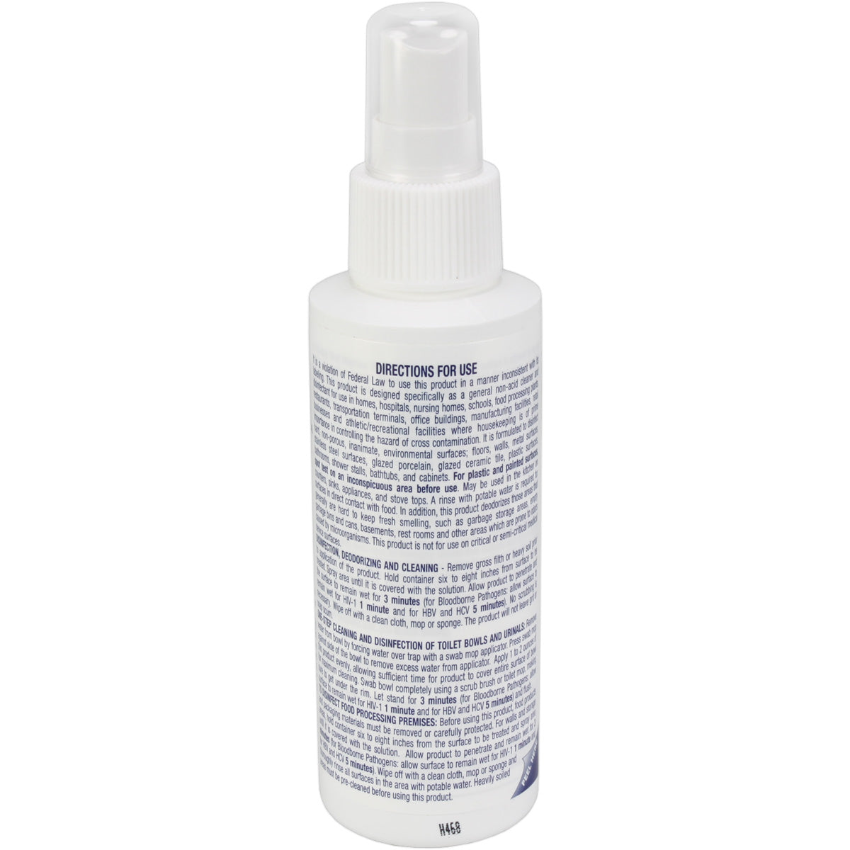 Sanizide Plus environmental surface germicidal solution, 4 oz. plastic bottle with pump spray, 1 ea.