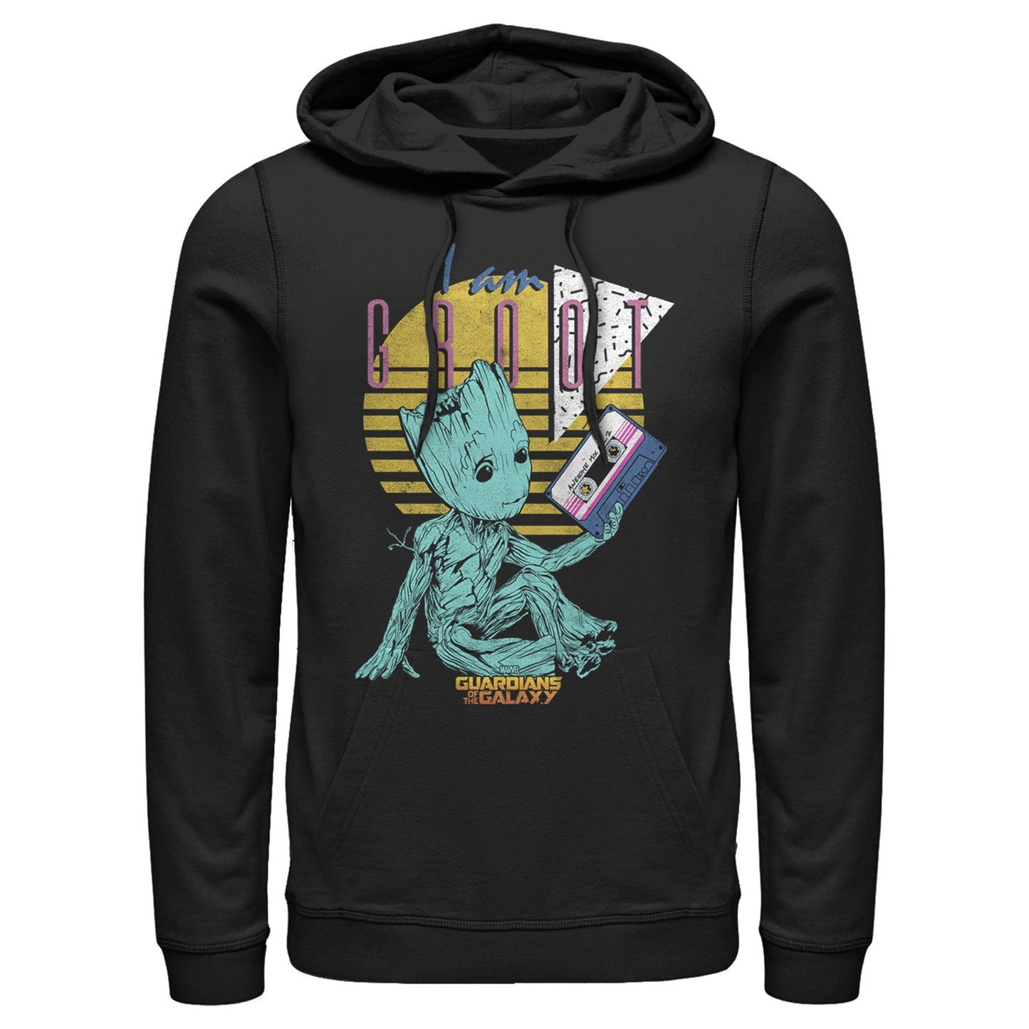 Marvel 90s Groots Mens Lightweight Hoodie