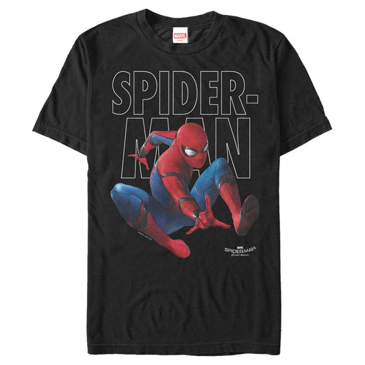Marvel Active Spiderman Mens T Shirt