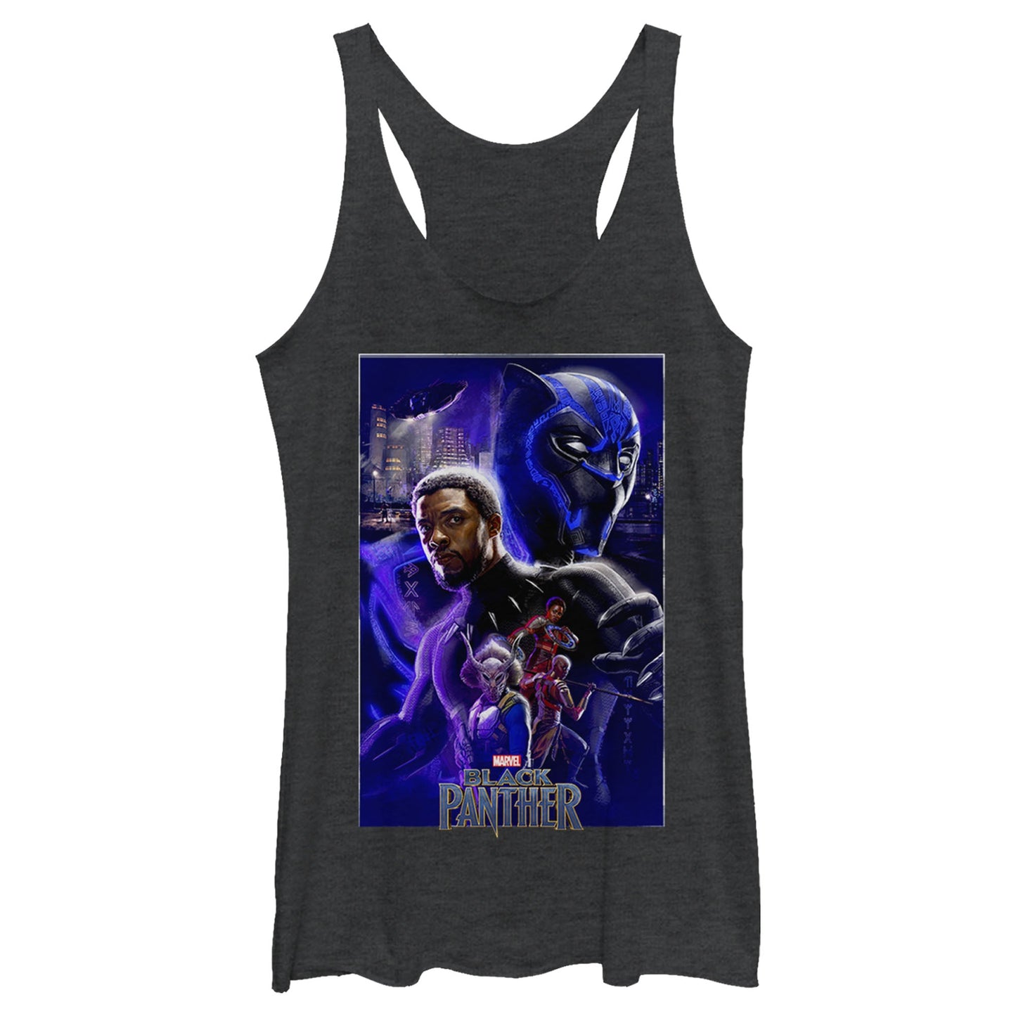 Marvel Panther Light Junior's Tank Top Shirt