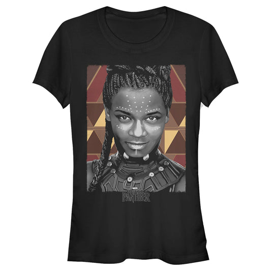 Marvel Shuri Painted Junior's T Shirt