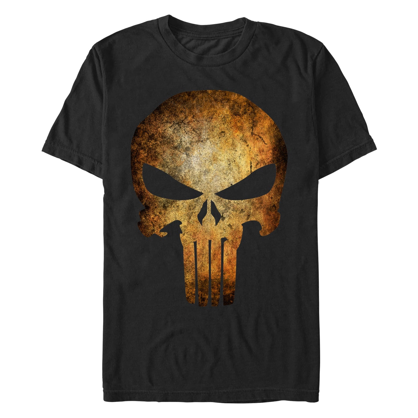 Marvel Punisher Real Skull Mens T Shirt