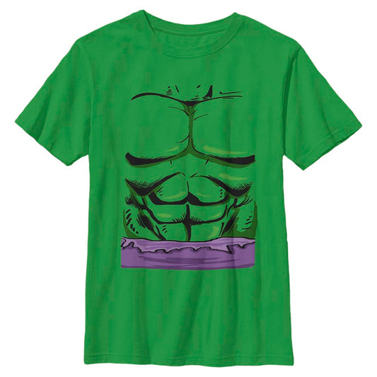 Marvel Halloween Hulk Classic Costume Boys Kids T Shirt