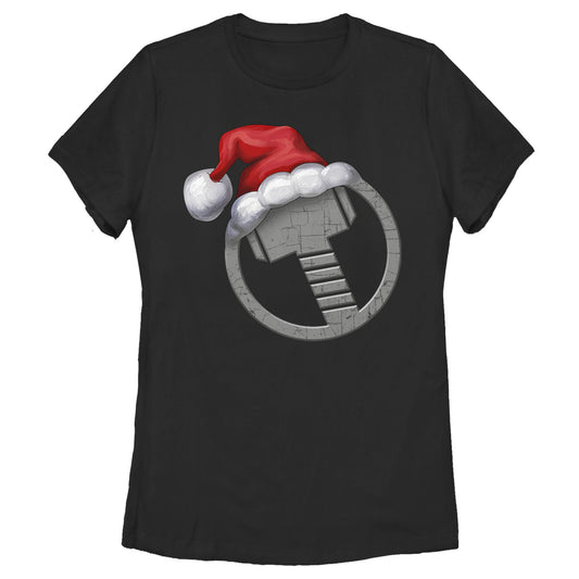 Marvel Thors Holiday Hat Womens T Shirt