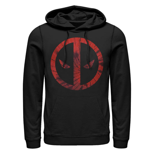 Marvel Deadpool Tie-Dye Lightweight Mens Hoodie