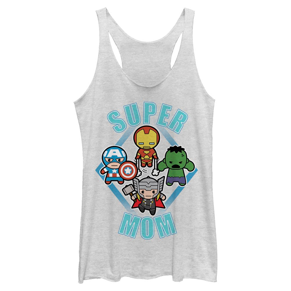 Marvel Super Mom Dudes Junior's Womens Tank Top Shirt