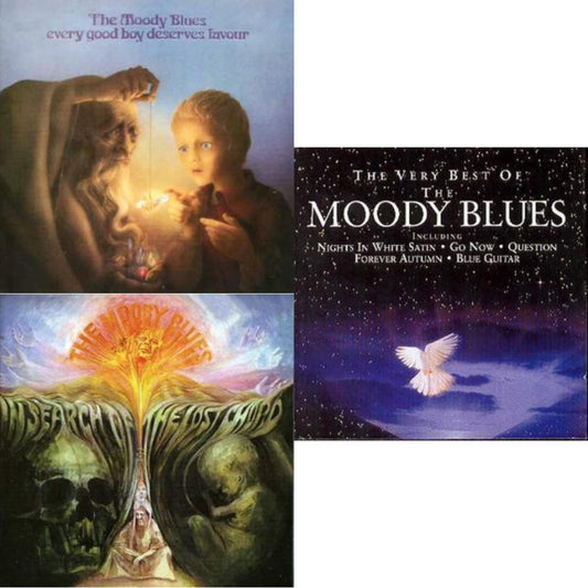 Every Good Boy Deserves Favour & In Search Of Lost Chord & Best Of Moody Blues