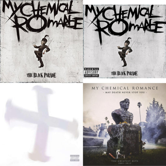 My Chemical Romance - Black Parade & Black Parade (X) & Black Parade / Living With Ghosts (X) (10Th Anniversary Edition) & May Death Never Stop You - CD Bundle