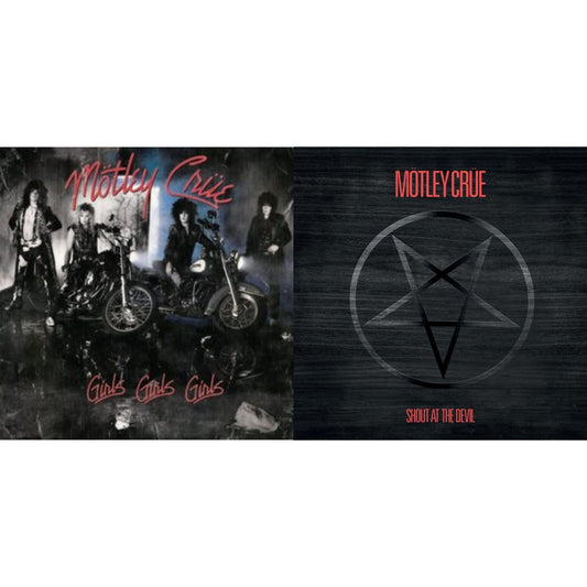 Girls, Girls, Girls (X) (2021 Remaster) & Shout At The Devil (40Th Annivesry Box Set/Color LP Vinyl & Colored 7Inch)