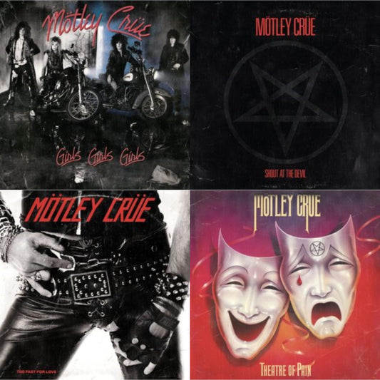 Girls, Girls, Girls (X) (2021 Remaster) & Shout At The Devil & Theatre Of Pain & Too Fast For Love