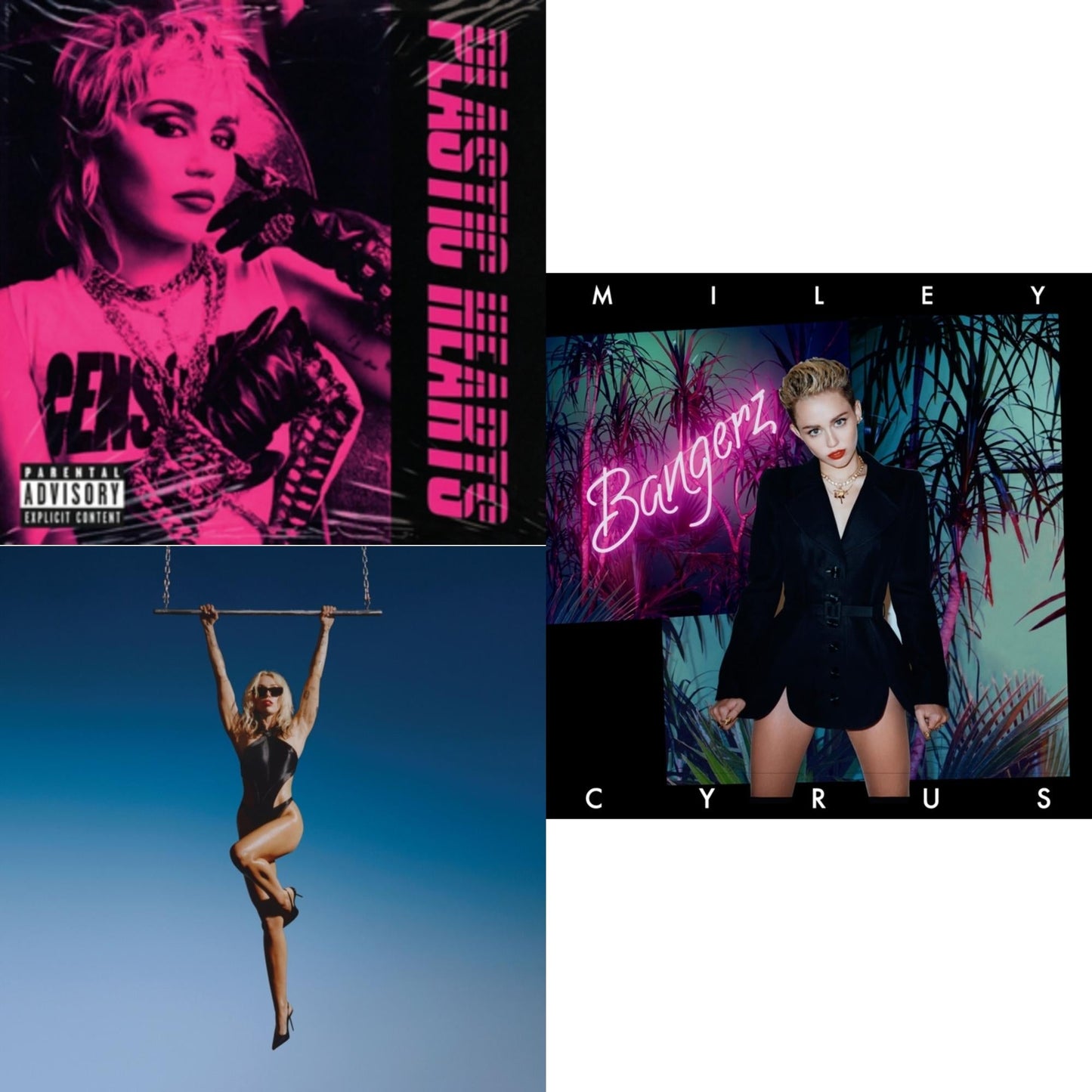 Plastic Hearts (X) (2LP) & Bangerz (10Th Anniversary) (Deluxe Version/2LP) & Endless Summer Vacation