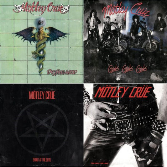 Dr. Feelgood & Girls, Girls, Girls (X) (2021 Remaster) & Shout At The Devil & Too Fast For Love